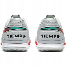 Calzado de fútbol Nike Tiempo Legend 8 Academy Tf AT6100 163 blanco blanco 4