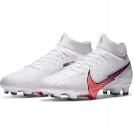 Calzado de fútbol Nike Mercurial Superfly 7 Pro Fg AT5382 163 blanco blanco 3