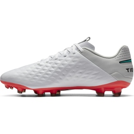 Calzado de fútbol Nike Tiempo Legend 8 Academy FG / MG AT5292 163 blanco blanco 2