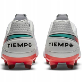 Calzado de fútbol Nike Tiempo Legend 8 Academy FG / MG AT5292 163 blanco blanco 4