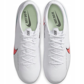 Calzado de fútbol Nike Mercurial Vapor 13 Academy FG / MG AT5269 163 blanco blanco 4