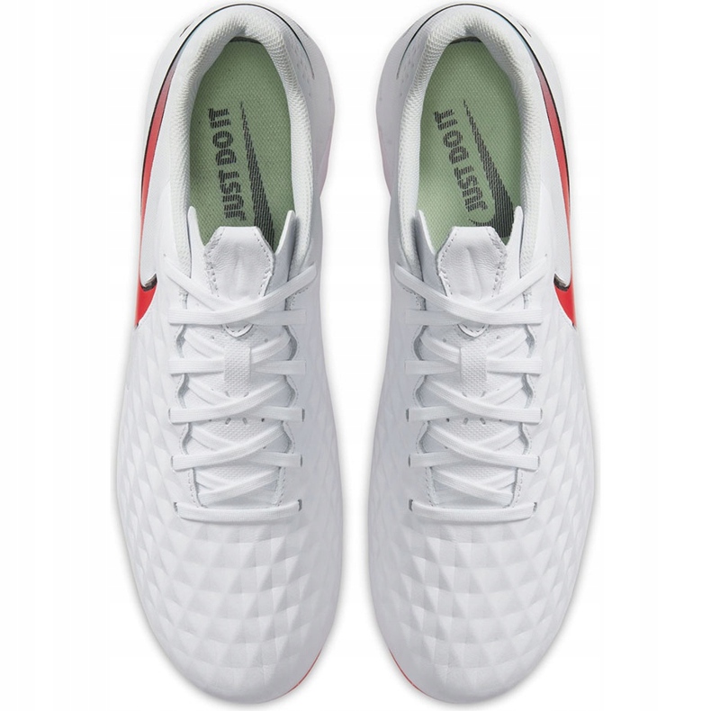 Calzado de fútbol Nike Tiempo Legend 8 Academy FG / MG AT5292 163 blanco blanco 1