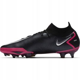 Zapatos de fútbol Nike Phantom Gt Elite Df Fg CW6589 006 negro negro 2