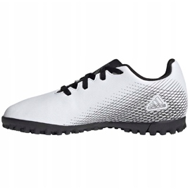 Botas de fútbol Adidas X GHOSTED.4 Tf Junior FW6801 blanco gris 2