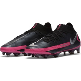 Zapatos de fútbol Nike Phantom Gt Elite Df Fg CW6589 006 negro negro 3