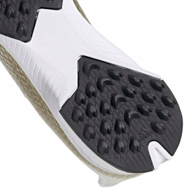 Botas de fútbol Adidas X GHOSTED.3 Tf Junior EG8214 blanco gris 5