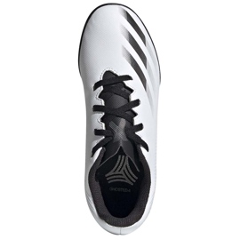 Botas de fútbol Adidas X GHOSTED.4 Tf Junior FW6801 blanco gris 1