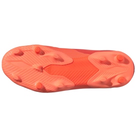 Botas de fútbol adidas Nemeziz 19.3 Fg Junior EH0492 naranja rojo 6