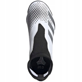Botas de fútbol adidas Predator 20.3 Ll Tf Junior FW9211 blanco blanco 1