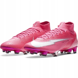 Zapatos de fútbol Nike Mercurial Superfly 7 Elite Km Fg DB5604 611 rosado rosado 3