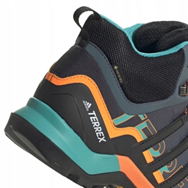 Zapatillas adidas Terrex Swift hombre gris-naranja-azul FV6840 multicolor 2