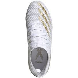 Botas de fútbol adidas X GHOSTED.3 Fg Junior EG8210 blanco blanco 1