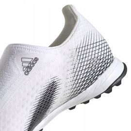 Botas de fútbol adidas X GHOSTED.3 Ll Tf EG8158 blanco blanco 4
