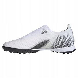 Botas de fútbol adidas X GHOSTED.3 Ll Tf EG8158 blanco blanco 2