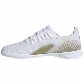 Botas de fútbol Adidas X GHOSTED.3 In Junior EG8225 blanco blanco 2