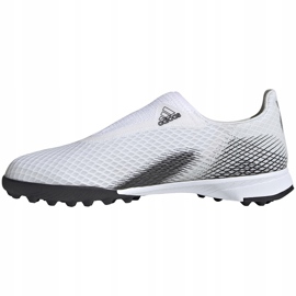 Botas de fútbol Adidas X GHOSTED.3 Ll Tf Junior EG8150 ['blanco'] blanco 2