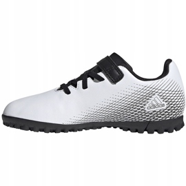 Botas de fútbol Adidas X GHOSTED.4 H&amp;L Tf Junior FW9573 blanco blanco 2