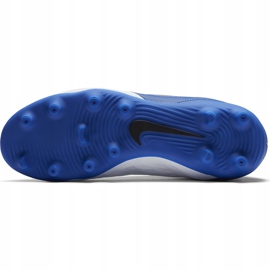 Zapatillas de fútbol Nike Tiempo Legend 8 Club FG / MG Junior AT5881 104 blanco blanco 8
