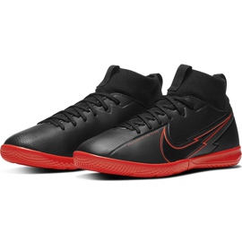 Calzado de fútbol Nike Mercurial Superfly 7 Academy Ic Junior AT8135 060 negro negro 3