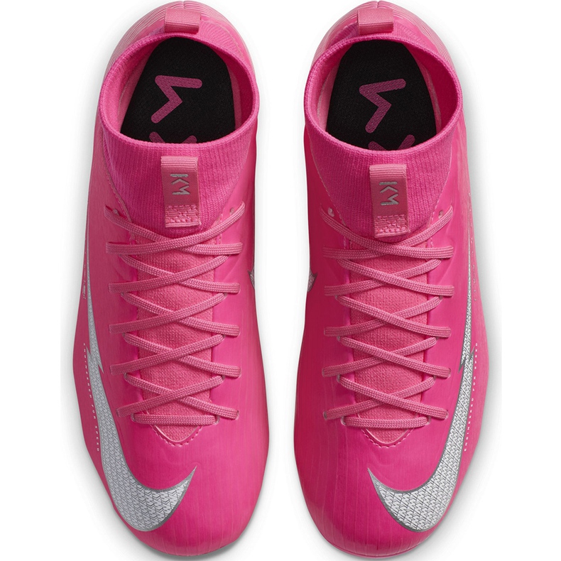 Zapatillas de fútbol Nike Mercurial Superfly 7 Academy Km FG / MG Junior DB5609 611 rosado rosado 1