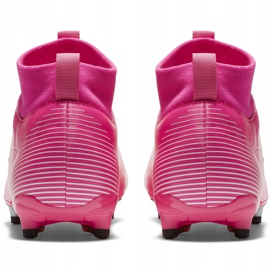 Zapatillas de fútbol Nike Mercurial Superfly 7 Academy Km FG / MG Junior DB5609 611 rosado rosado 3