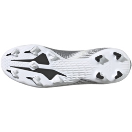 Botas de fútbol adidas X GHOSTED.3 Ll Fg EG8165 blanco blanco 6