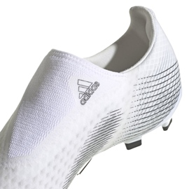 Botas de fútbol adidas X GHOSTED.3 Ll Fg EG8165 blanco blanco 4