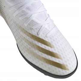 Botas de fútbol adidas X GHOSTED.3 Tf EG8199 blanco blanco 3