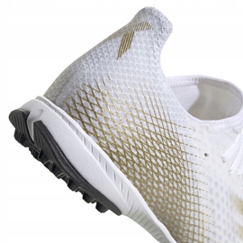 Botas de fútbol adidas X GHOSTED.3 Tf EG8199 blanco blanco 4