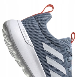 Zapatillas adidas Lite Racer Cln K grises FV9607 para niños azul 4