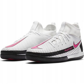 Calzado de fútbol Nike Phantom Gt Academy Df Ic Junior CW6693 160 blanco blanco 3