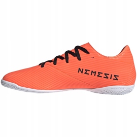 Botas de fútbol Adidas Nemeziz 19.4 In EH0307 naranja naranja 2