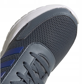 Zapatillas adidas Tensaur Run K grises FV9444 para niños 4