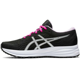 Zapatillas Asics Patriot 12 para mujer negras y rosas 1012A705 002 negro rosado 1