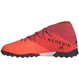 Botas de fútbol adidas Nemeziz 19.3 Tf Jr EH0499 naranja naranja 2