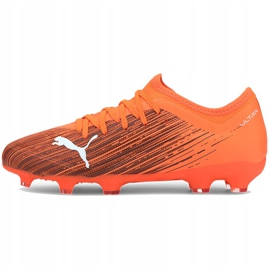 Botas de fútbol Puma Ultra 3.1 Fg Ag Junior 106098 01 naranja naranja 2