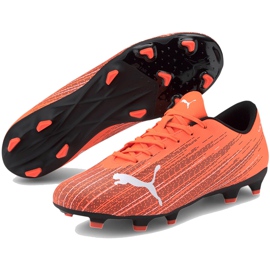 Botas de fútbol Puma Ultra 4.1 Fg Ag 106092 01 naranja naranja 3