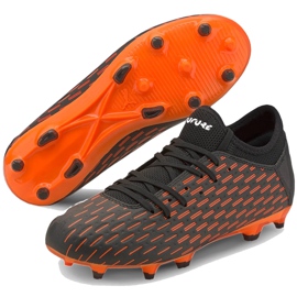 Botas de fútbol Puma Future 6.4 Fg Ag Junior 106206 01 naranja 5