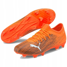 Botas de fútbol Puma Ultra 3.1 Fg Ag 106086 01 naranja naranja 3