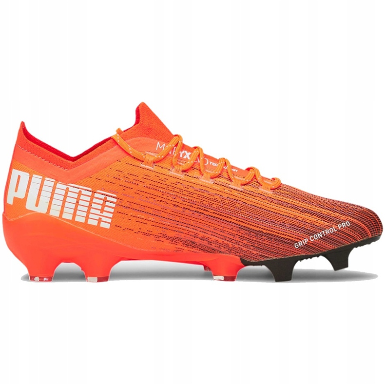 Botas de fútbol Puma Ultra 1.1 Fg Ag 106044 01 naranja naranja 1