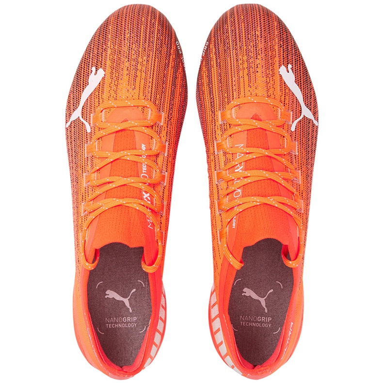 Botas de fútbol Puma Ultra 1.1 Fg Ag 106044 01 naranja naranja 2
