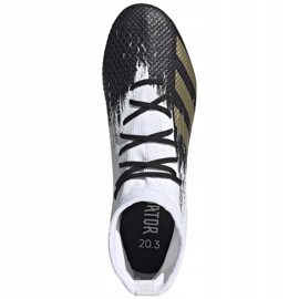 Botas de fútbol adidas Predator 20.3 Sg FW9187 blanco 1