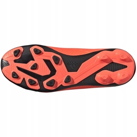 Zapatillas de fútbol adidas Nemeziz 19.4 FxG Jr naranja EH0507 naranja, negro 6