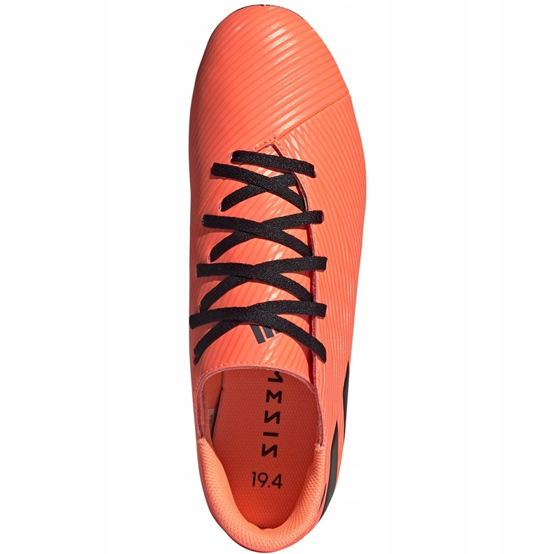 Zapatillas de fútbol Adidas Nemeziz 19.4 FxG naranja EH0302 1