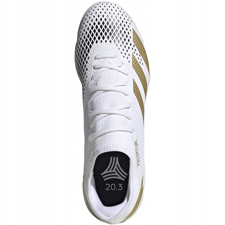 Botas de fútbol adidas Predator 20.3 L In FW9192 blanco blanco 1