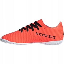 Zapatos de fútbol Adidas Nemeziz 19.4 In Jr naranja EH0506 2