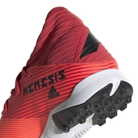 Zapatillas de fútbol Adidas Nemeziz 19.3 Tf naranja EH0286 rojo 4
