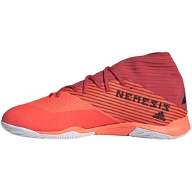 Adidas Nemeziz 19.3 In botas de fútbol naranja EH0288 2