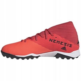Zapatillas de fútbol Adidas Nemeziz 19.3 Tf naranja EH0286 rojo 2