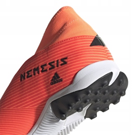 Zapatillas de fútbol Adidas Nemeziz 19.3 Ll Tf naranja EH0277 4